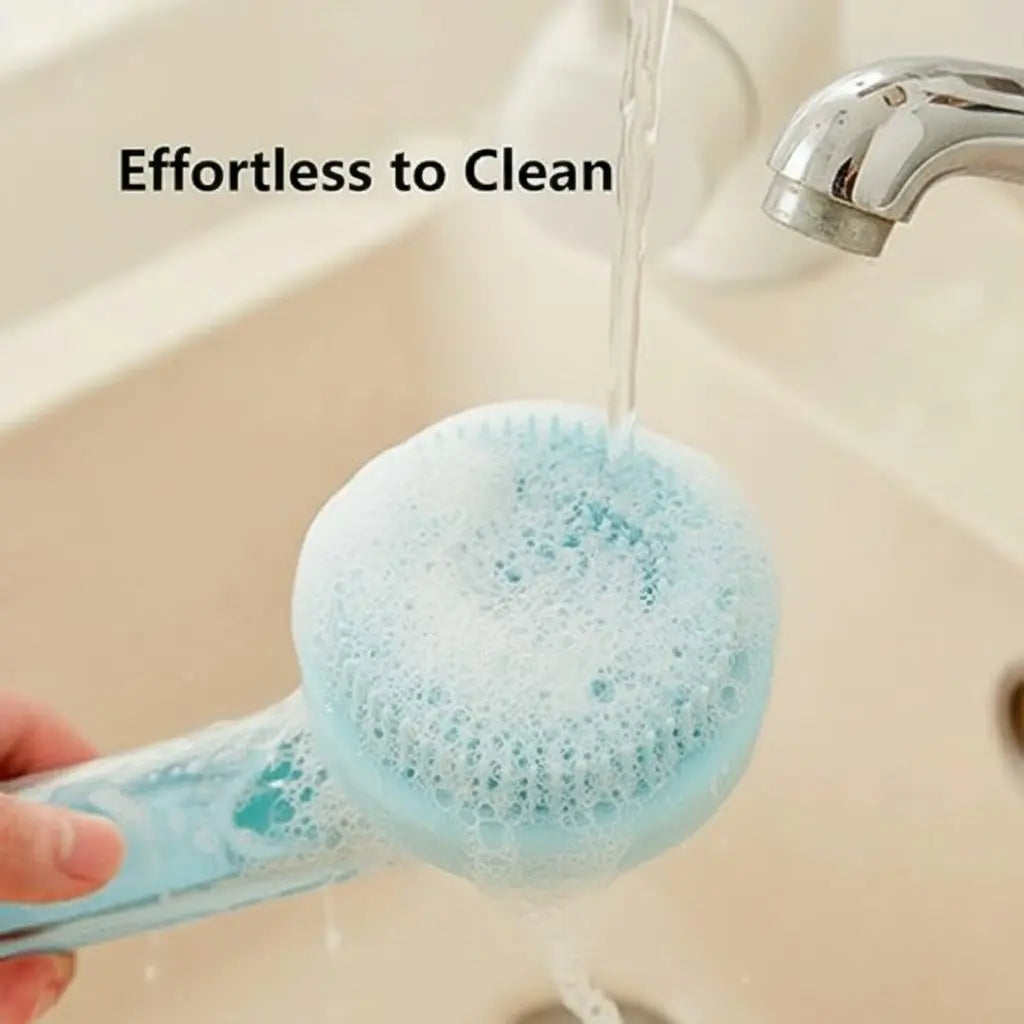2026 Advanced 2-in-1 Pet Bath and Grooming Brush with Integrated Shampoo Dispenser, Ergonomic Non-Slip Grip, Deshedding Tool for Canine and Feline Care, Enhances Circulation and Minimizes Shedding