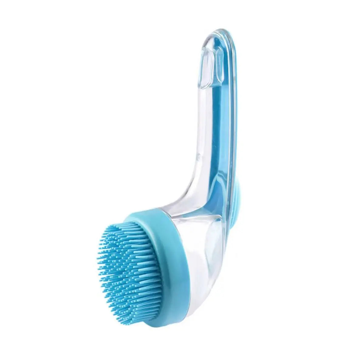 2026 Advanced 2-in-1 Pet Bath and Grooming Brush with Integrated Shampoo Dispenser, Ergonomic Non-Slip Grip, Deshedding Tool for Canine and Feline Care, Enhances Circulation and Minimizes Shedding