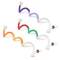 Potaroma 3-Pack Organic Cotton Snake-Shaped Interactive Cat Chew Ropes - Dental Care Toys for Indoor Kittens, Promoting Calming, Tartar Reduction, Fresh Breath, and Encouraging Indoor Play