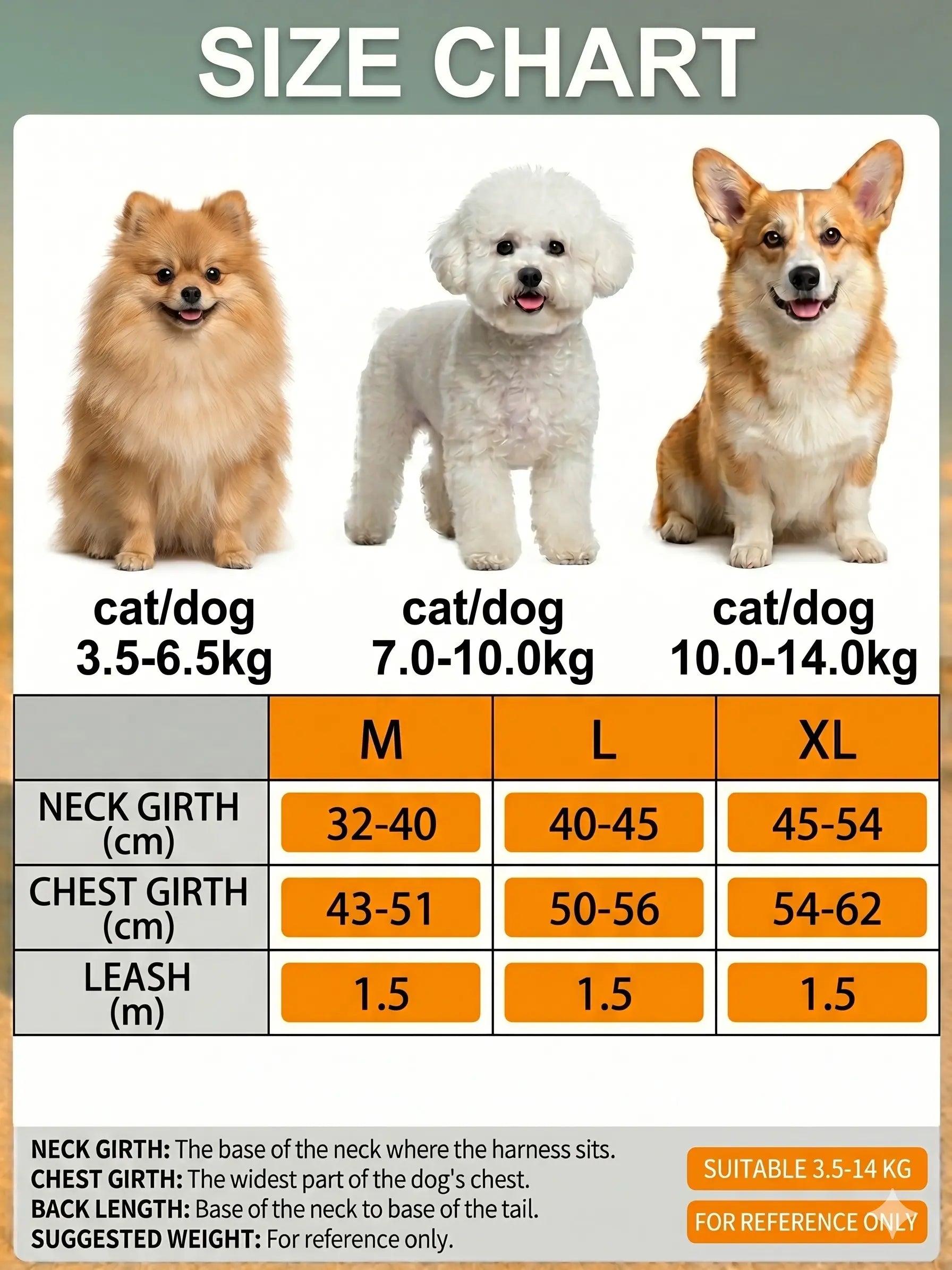 Adjustable Pet Harness and Leash Set - Soft Suede Vest, Durable Reflective Design, Tangle-Free Leash for Effortless Walking, Perfect for Daily and Nighttime Use